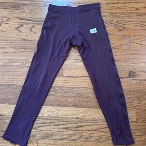 Tracksmith Mens Purple Leggings